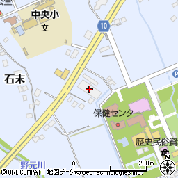 栃木カートン周辺の地図