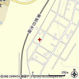 栃木県鹿沼市板荷1228-8周辺の地図