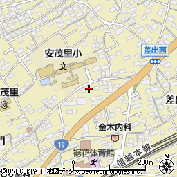 長野県長野市安茂里1136-4周辺の地図