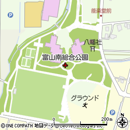 富山南総合公園周辺の地図