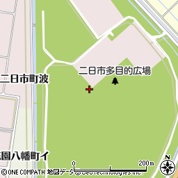 石川県金沢市二日市町（波）周辺の地図