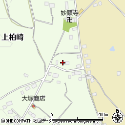 栃木県塩谷郡高根沢町上柏崎87周辺の地図