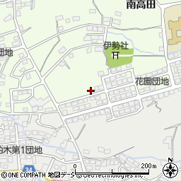 長野県長野市高田2410周辺の地図