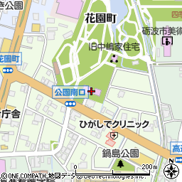 砺波郷土資料館周辺の地図