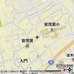 長野県長野市安茂里716周辺の地図