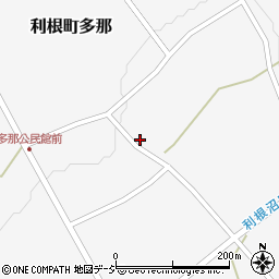 群馬県沼田市利根町多那1526周辺の地図