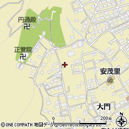 長野県長野市安茂里662周辺の地図