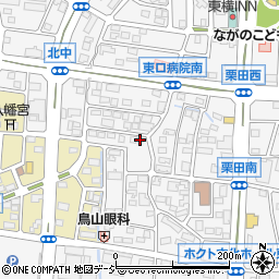長野県長野市栗田1703周辺の地図