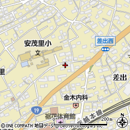 長野県長野市安茂里1141周辺の地図