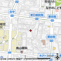 長野県長野市栗田1704周辺の地図