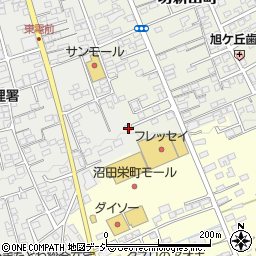 群馬県沼田市鍛冶町3968-8周辺の地図