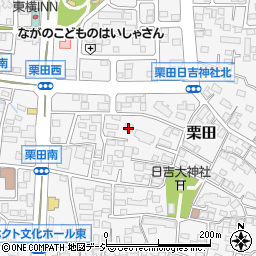 長野県長野市栗田516周辺の地図