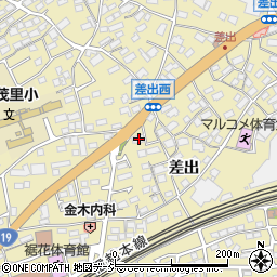 長野県長野市安茂里1070周辺の地図