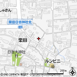 長野県長野市栗田914周辺の地図