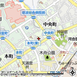ヤマザキＹショップ砺波三輪店周辺の地図