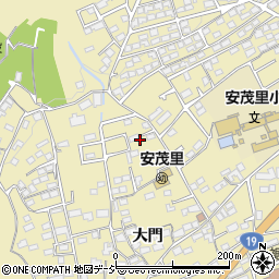 長野県長野市安茂里702周辺の地図