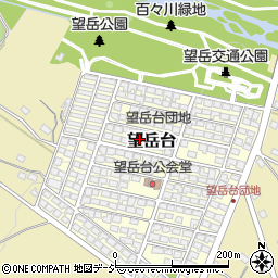 長野県須坂市望岳台16周辺の地図
