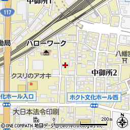 株式会社まるやま　長野店周辺の地図