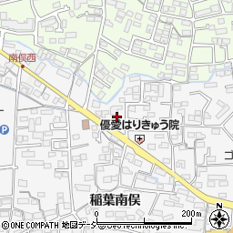 長野県長野市稲葉南俣2504周辺の地図