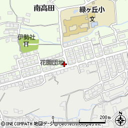 長野県長野市高田2410-105周辺の地図