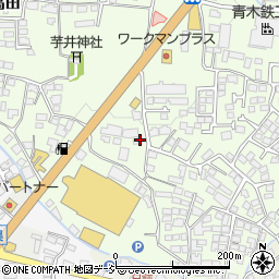 長野県長野市高田1214周辺の地図