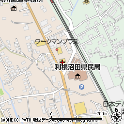 日産サティオ群馬沼田店周辺の地図