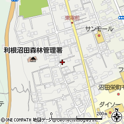 群馬県沼田市鍛冶町3935周辺の地図