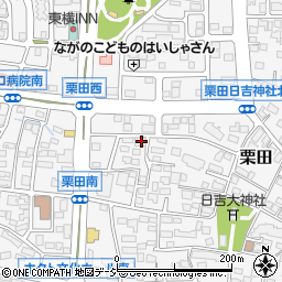 長野県長野市栗田1844周辺の地図