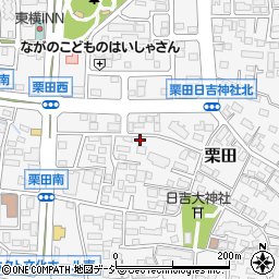 長野県長野市栗田1958周辺の地図