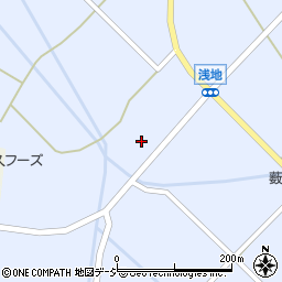 富山県小矢部市浅地205周辺の地図