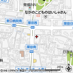 長野県長野市栗田1829周辺の地図