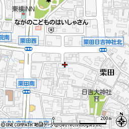 長野県長野市栗田1953周辺の地図