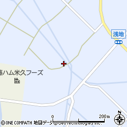 富山県小矢部市浅地120周辺の地図