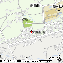 長野県長野市高田2410-22周辺の地図