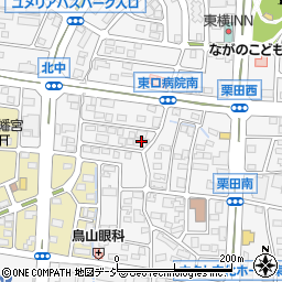 長野県長野市栗田1687周辺の地図