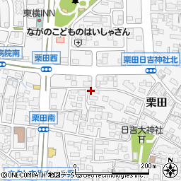 長野県長野市栗田1845周辺の地図