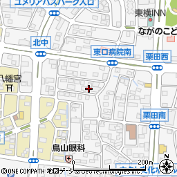 長野県長野市栗田1688周辺の地図