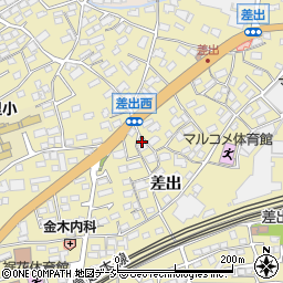 長野県長野市安茂里1067周辺の地図