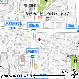 長野県長野市栗田1830周辺の地図