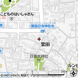 長野県長野市栗田1945周辺の地図