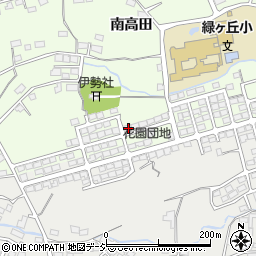 長野県長野市高田2410-35周辺の地図