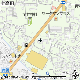 長野県長野市高田1219周辺の地図