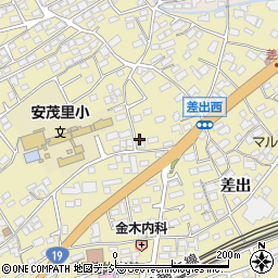 長野県長野市安茂里1003周辺の地図