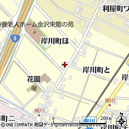 石川県金沢市岸川町ほ周辺の地図