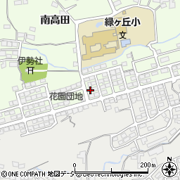 長野県長野市高田2410-60周辺の地図