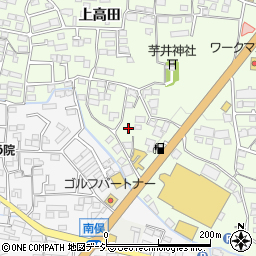 長野県長野市高田1170周辺の地図