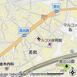 長野県長野市安茂里1025周辺の地図