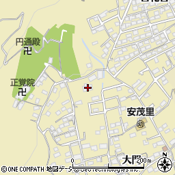 長野県長野市安茂里671周辺の地図