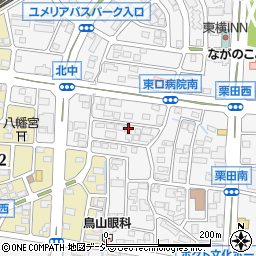 長野県長野市栗田1681周辺の地図
