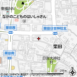 長野県長野市栗田1950周辺の地図